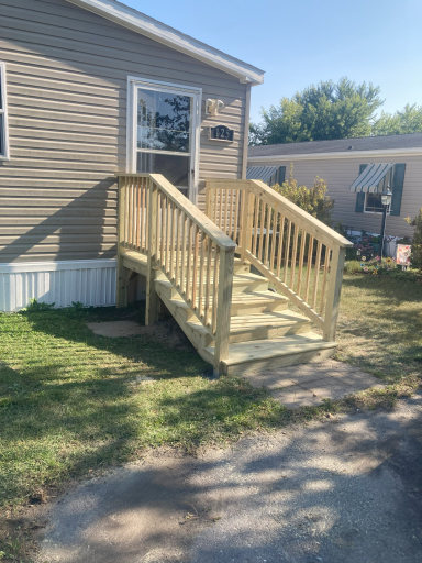 Entry Deck stairs Entry stairs
